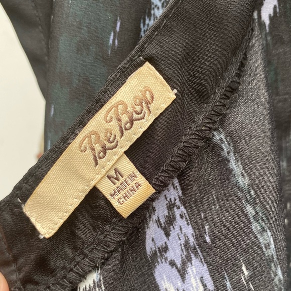 Y2K BeBop Black & Purple Belted Dress - Picture 9 of 9